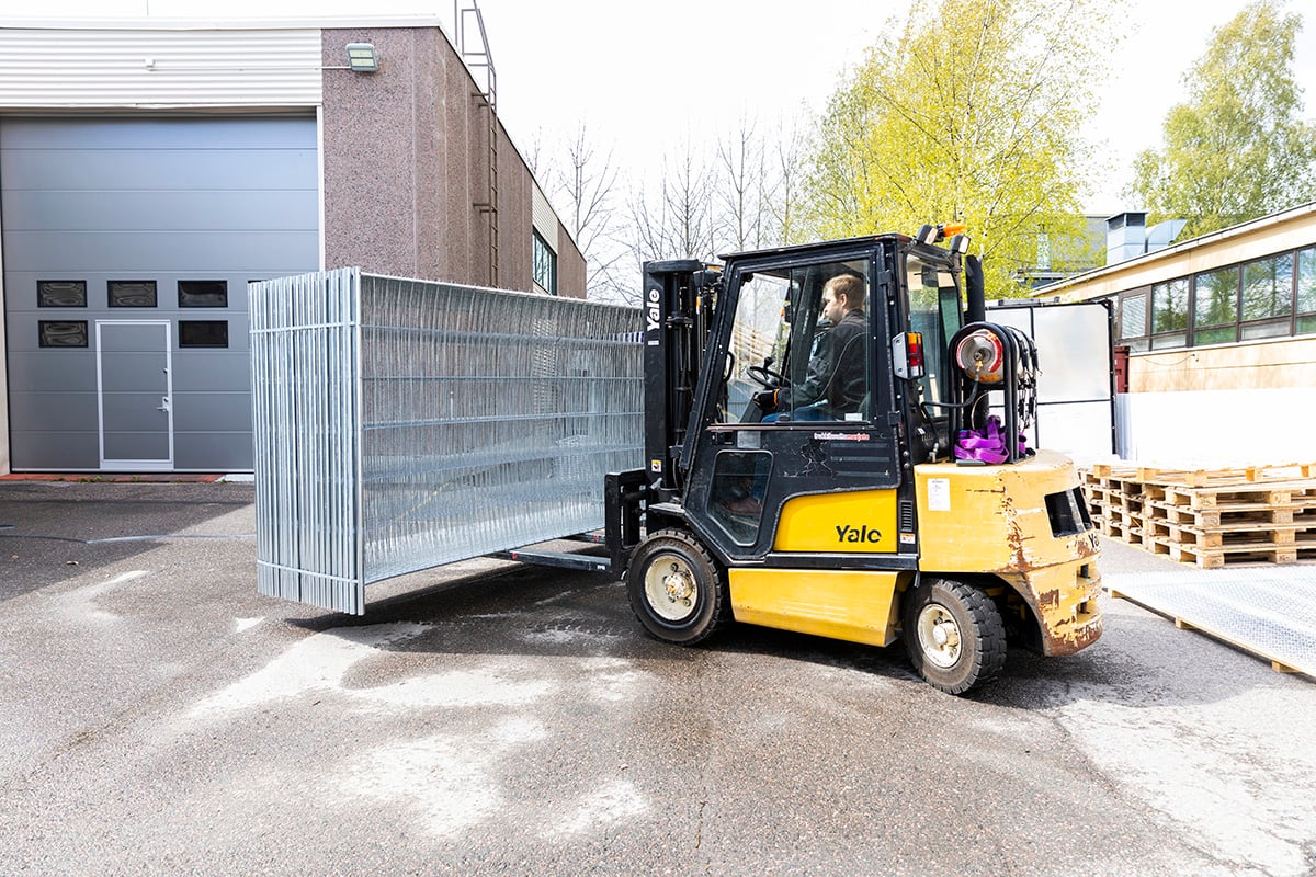 Produktion von Bauzäunen - Ein Blick hinter die Kulissen